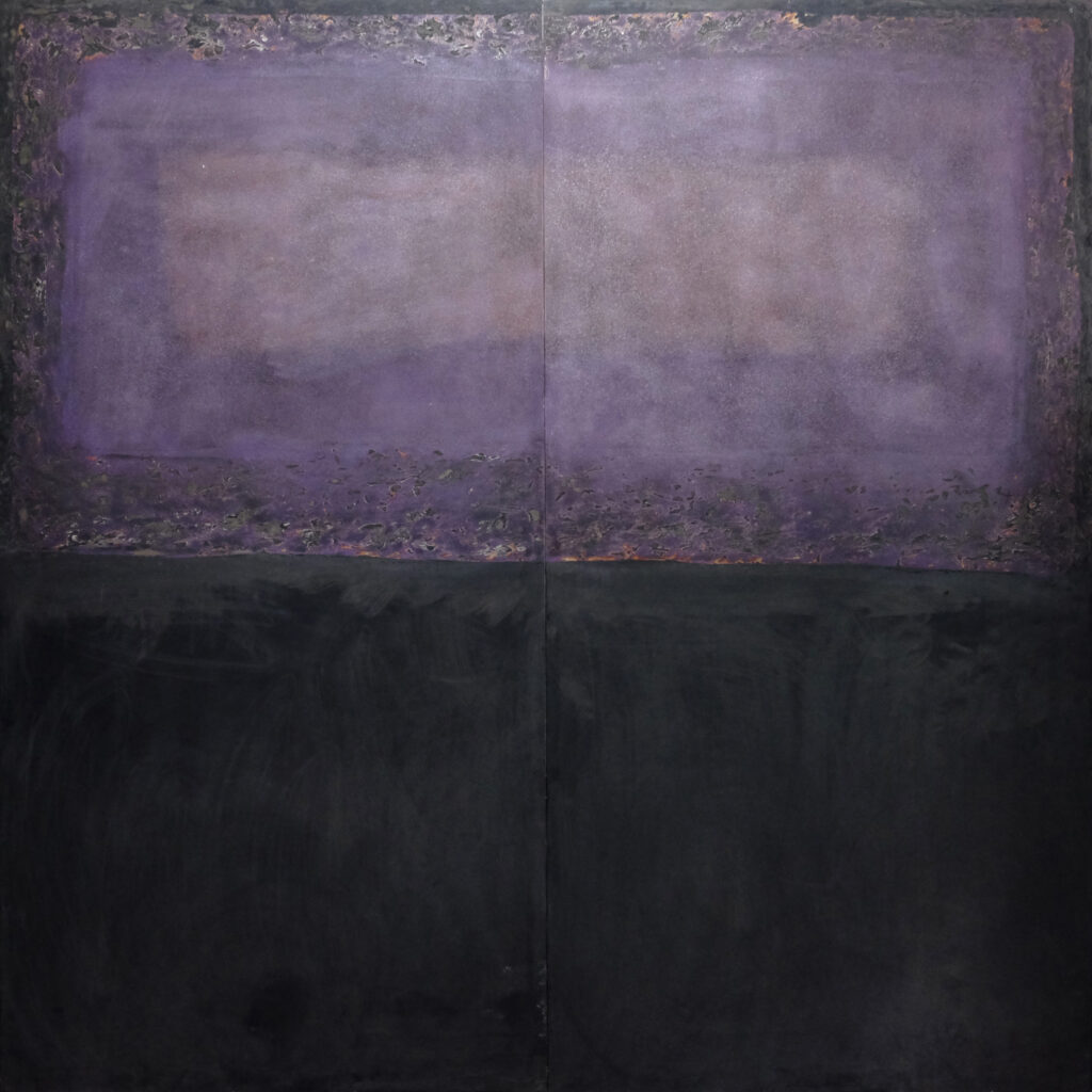 1. Une Vie. Laque de Phu Tho poudre d or et d argent - Bui Huu Hung